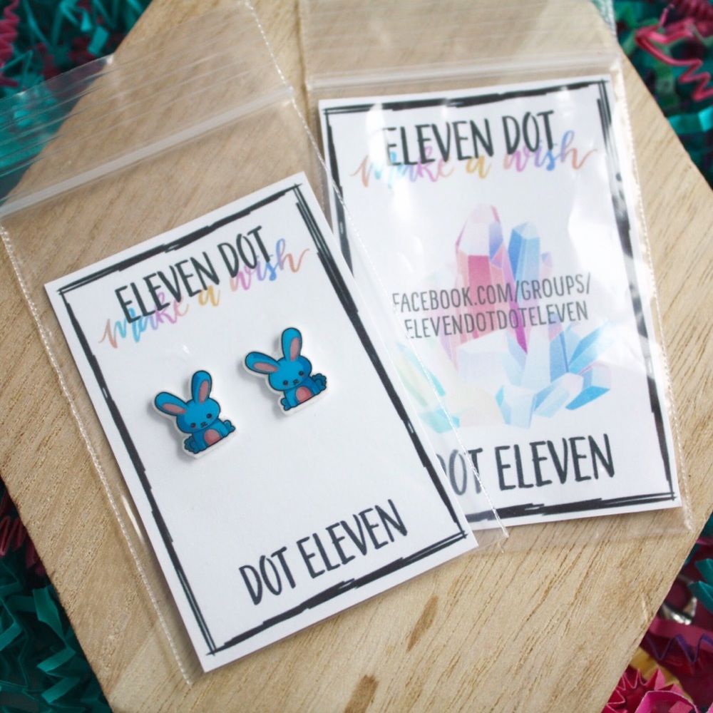 Hanson Brothers Band Logo Stud Post Earrings - Picture 7 of 8